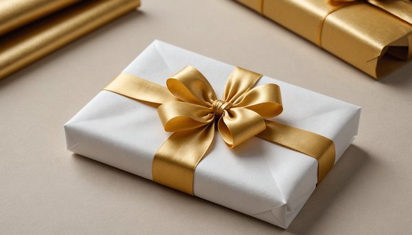 Seidenpapier gold und weiß: stilvolle ideen für ihre verpackungen